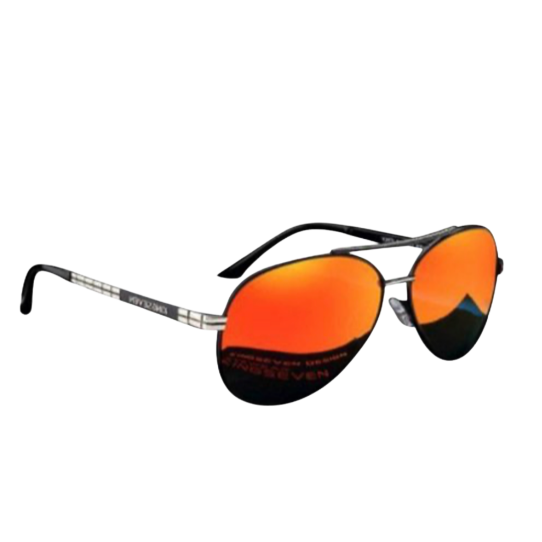 KingSeven Redstar - Pilotenbril met UV400 en polarisatie filter - Z147