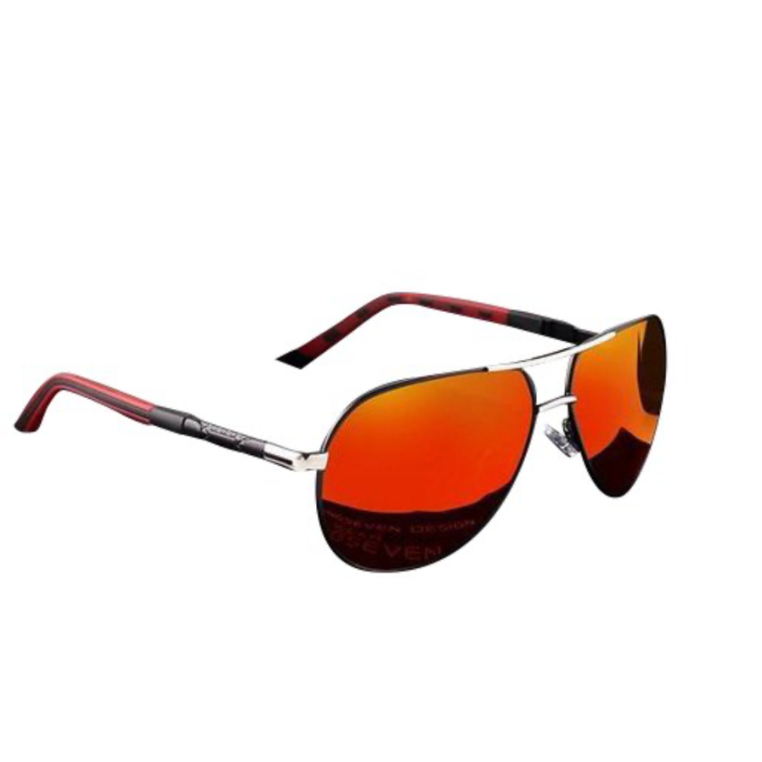 KingSeven Redstar - Pilotenbril met UV400 en polarisatie filter - Z68