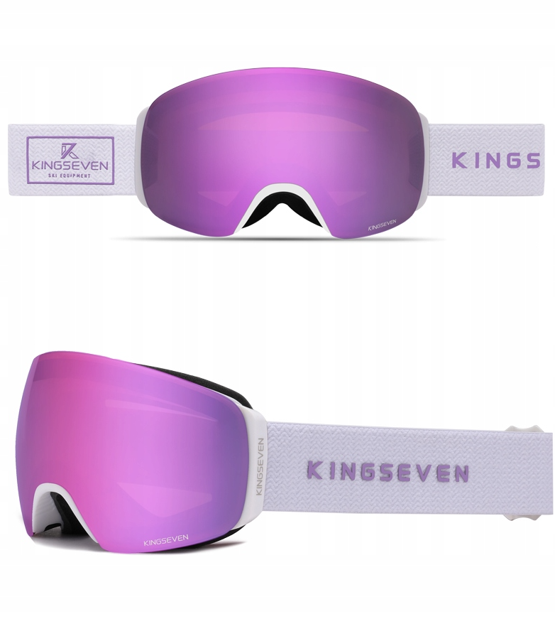 Skibril, Anti-fog, UV400, Wintersport, Heren/Dames