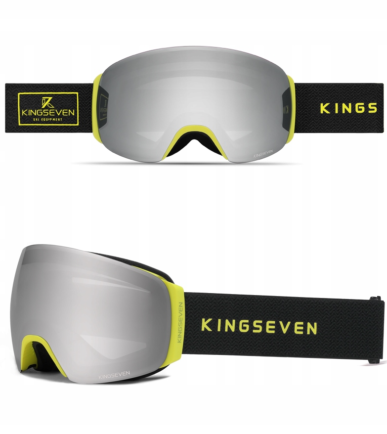 Skibril, Anti-fog, UV400, Wintersport, Heren/Dames