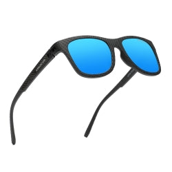 KINGSEVEN Zonnebril 745 - Zwart-Blauw - Heren - Vrouwen - Gepolariseerd - UV400 - Sportief