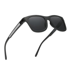 KINGSEVEN Zonnebril 745 - Zwart-Grijs - Heren - Vrouwen - Gepolariseerd - UV400 - Sportief