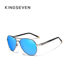 KINGSEVEN Zonnebril 7503 - Donkerblauw - Heren - Vrouwen - Gepolariseerd - UV400 - Sportief
